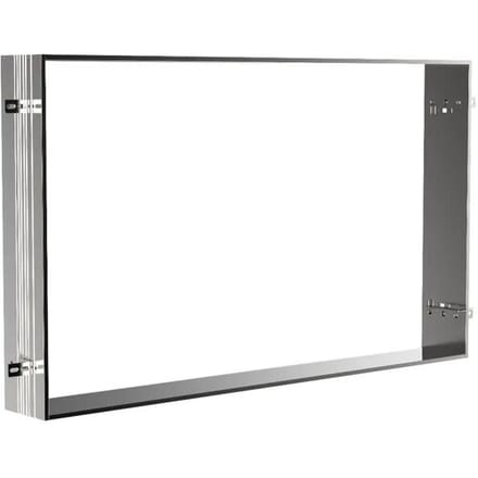 Emco asis prime 2 mounting frame for flush-mounted LED light mirror cabinet 130 cm 949700016