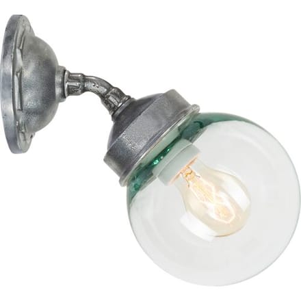 KS Verlichting Forty-Five Rond Muurlamp Zilver