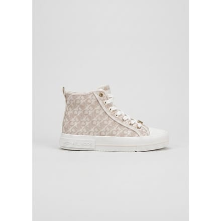 Michael Kors Evy High Top Vanilla Maat: 40.5 | Sneakers Outlet | Dames | Beige