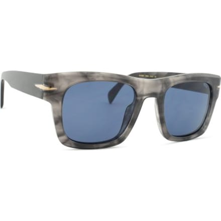 David Beckham Square heren donkergrijs hoorn ruimteblauw DB 7099/S