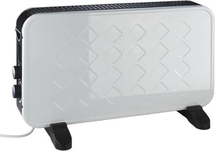 Westfalia Convector kachel met 2 hittestanden en timer