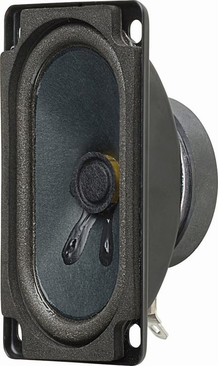 Visaton SC 5.9 OM - 4 Ohm 3.5 inch 9 cm Breedband-luidspreker 10 W 4 Ω Zwart Ovaal