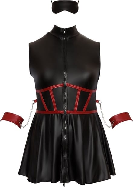 Curvy Bondage Jurk in Stijlvolle Uitvoering Maat 4XL