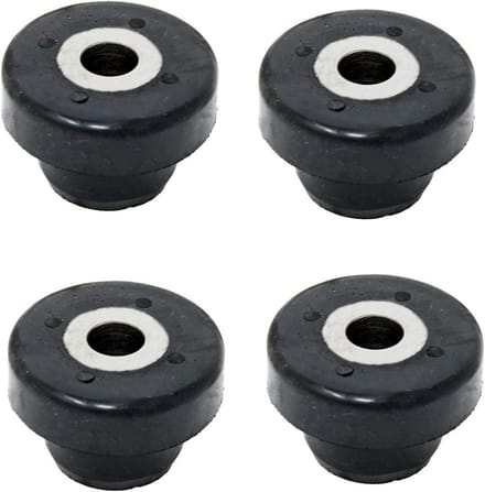 Trillingsdemper set van 4 voor diverse loaders en graafmachines