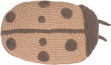 Kidsdepot Kussen - Ladybird - Roze/Bruin