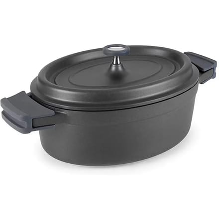 Ovale pot in gesmolten aluminium Lacor