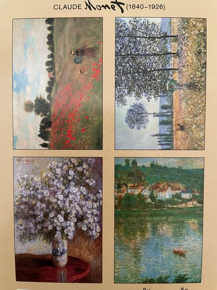 Luka Basic Kaarten Claude Monet (1840-1926)