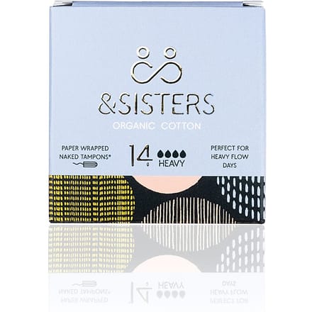 &Sisters Naked Tampons - Heavy 14