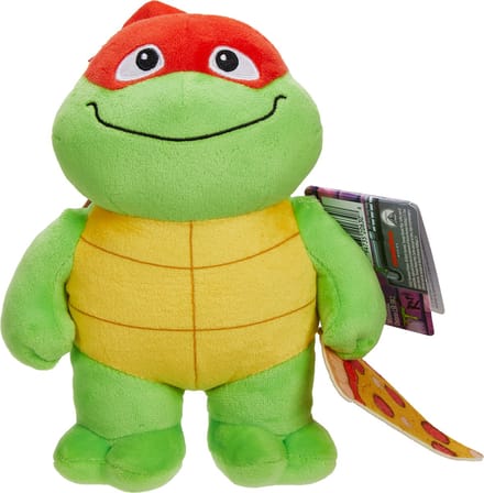 Mattel - Teenage Mutant Ninja Turtles: Raphael with Pizza 20 cm - Pluche