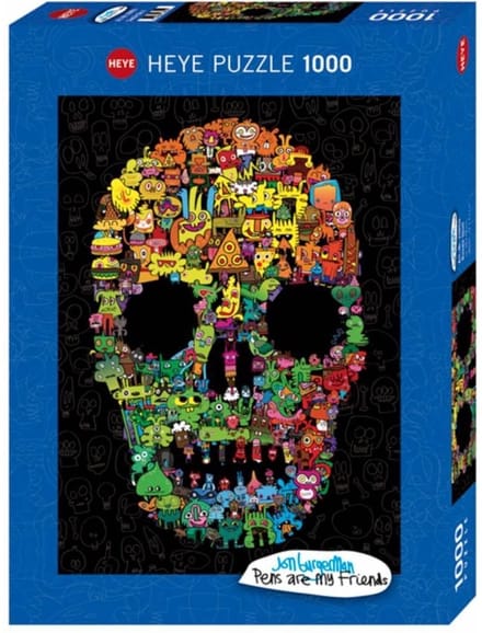 Doodle Skull Puzzle 1000 Teile