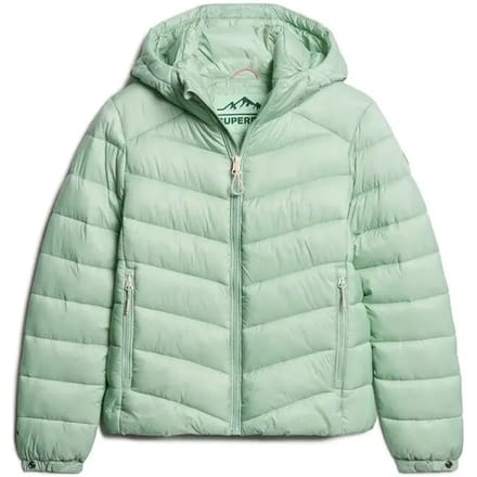 Superdry - Gewatteerde Fuji jas met capuchon - Dames - Gewatteerde jassen