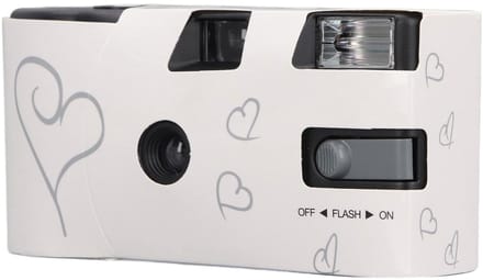 Dailygoods - Wegwerpcamera voor Bruiloft met 27 Kleurenfilms