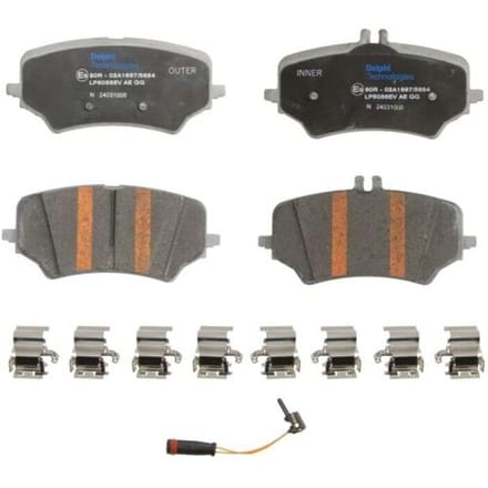 Remblokset, schijfrem DELPHI LP5056EV