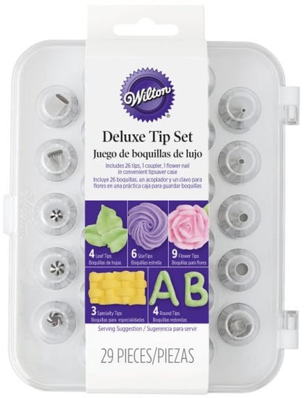 Wilton Deluxe Decoratie Spuitmondjes set/29