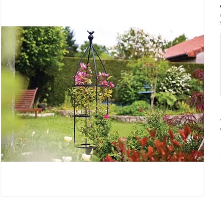 Obelisk met vogel - 150 cm