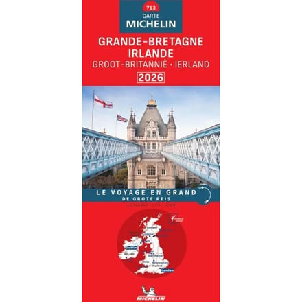 Michelin Wegenkaart 713 Groot-Brittanië 2026 - Nationale Kaarten Michelin