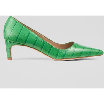 LK Bennett Ava Pointed Pump Green Size: 37 | Pumps Outlet | Dames | Groen