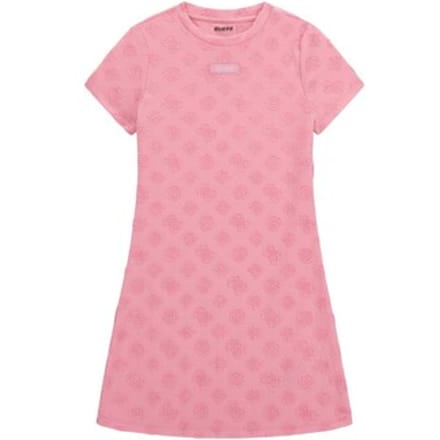 Guess Girls Logo Jurk Pink - Maat 152