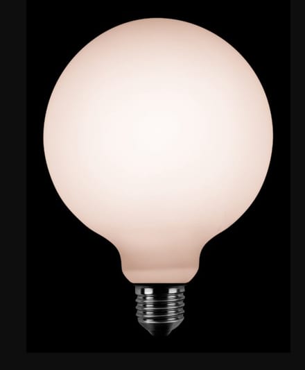 ETH Led Globe 95mm E27 7w 2200k 3 stappen dimbaar mat opaal