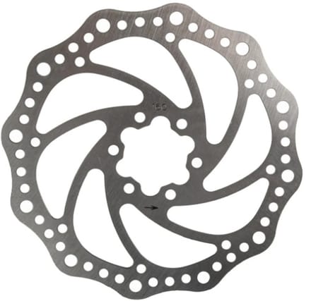 Promax Remschijf 160 Mm 6 Gaats Staal Zilver