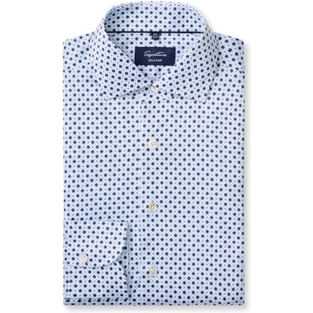 OLYMP Signature Overhemd, Tailored Fit, Signature Kent, Bleu