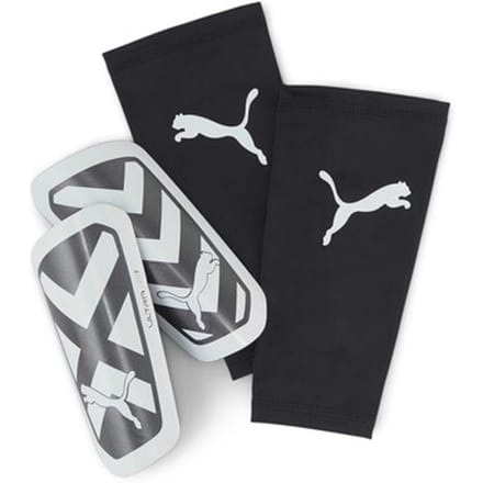 PUMA ULTRA Light Sleeve Unisex Scheenbeschermer - Puma Black-Puma White - Maat XL