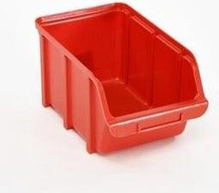 "Raaco Magazijnbakken Stapelbak 3, rood BIN 3"