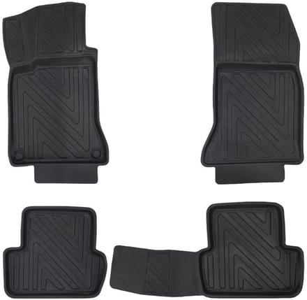 Rubbermatten Infiniti Q30 2016-heden (complete set) - Premium carbonlook