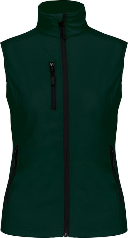 Kariban Dames softshell bodywarmer K404 - Bottle Green - S
