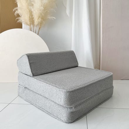 Bouclé Lounger - Grijs Grey