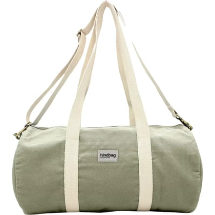 Hindbag weekendtas Simon kleigroen - biologisch GOTS katoen