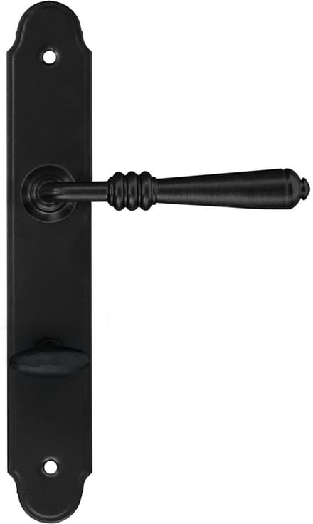 SEART DEVON - WC Deurklink - Zwart - Geschikt voor 5 cm dikke deuren