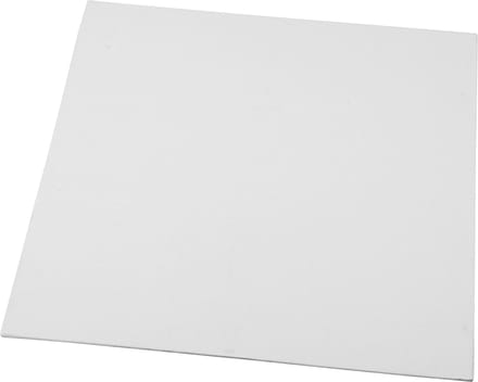 Canvas Paneel, afm 30x30 cm, dikte 3 mm, 280 gr, wit, 1 stuk