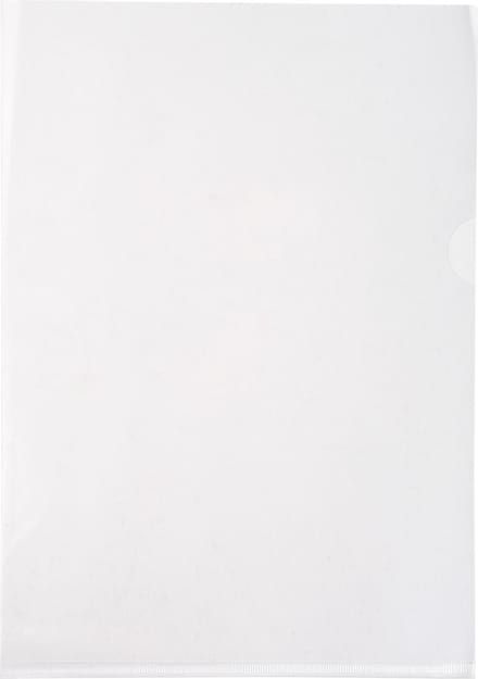 Exacompta Pak van 100 L mappen- gladde PP 12/100ste - A4 - Transparant - 56111E