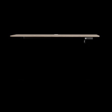 Stane Zit Sta Bureau Elektrisch Verstelbaar - Incl. Kabelgoot - 120 x 60 cm - Eiken