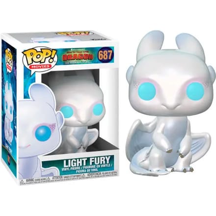 Funko Pop! How To Train Your Dragon Light Fury - #687 Verzamelfiguur