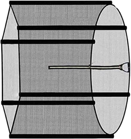 Trampoline Net - Veiligheidsnet Omheining - Buiten Spelen - UV-Werend Ademend - 10 voet - Zwart
