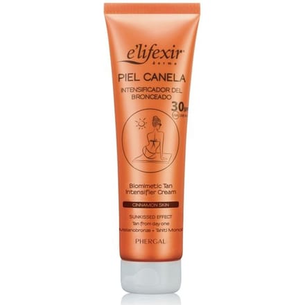 ELIFEXIR - E'lifexir® dermo peau cannelle spf30 (intensificateur de bronzage) 150 ml de crème