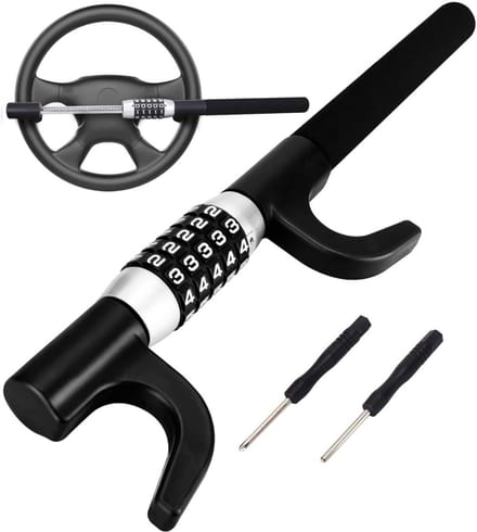 ApexArte® Stuurslot Auto - Autoslot Camper - Pedaalslot