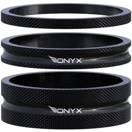 Stuurringen Onyx (x3)