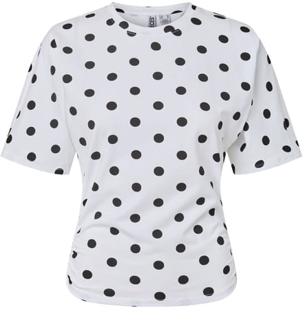Pieces T-shirt PCALLI GETAILLEERD