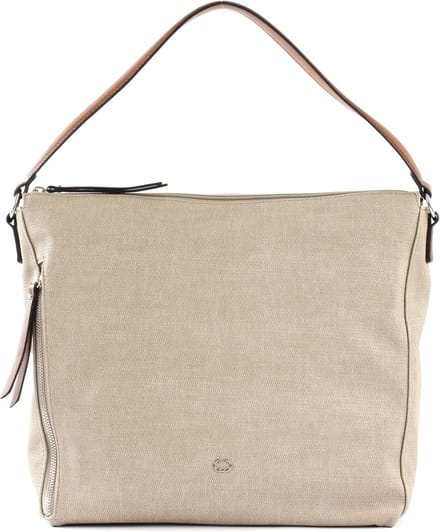 GERRY WEBER schoudertas Background Hobo LHZ Taupe beige bruine