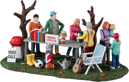 Lemax - Neighborhood Yard Sale