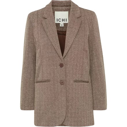 ICHI - IHKATE JACQUARD OVERSIZE BL - Dames - Blazers