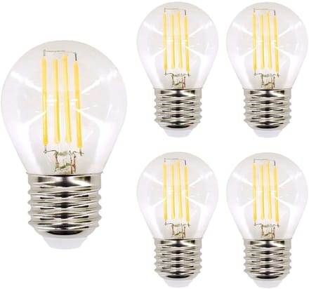 Bemko Premium LED Lamp E27 - vervangt 30W (4W) - 440lm - 2700K Warm Wit - 230V - 5 stuks