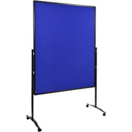 Presentatiebord Legamaster PREMIUM PLUS opvouwbaar, textiel, blauw