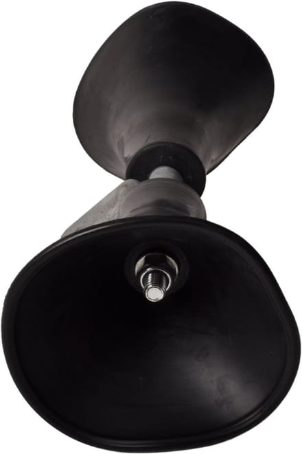 Premium kwaliteit trompet rollen set - 400x140x140 mm - zwart - voor rubberboot