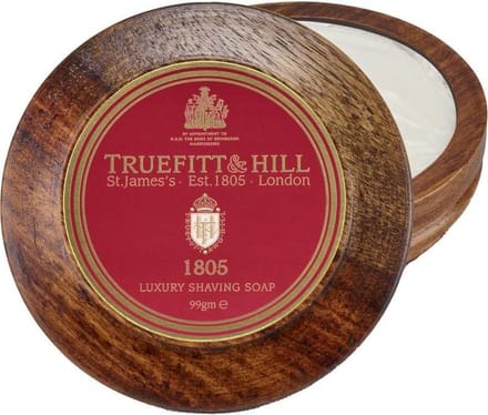 Truefitt & Hill scheerzeep in mooie houten kom - 1805 - 100gram