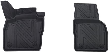 Rubbermatten Seat Arona 2017-heden (voorset) - Premium carbonlook