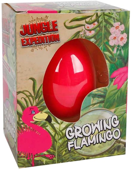 Jungle Expediton Ei met Groeiende Flamingo